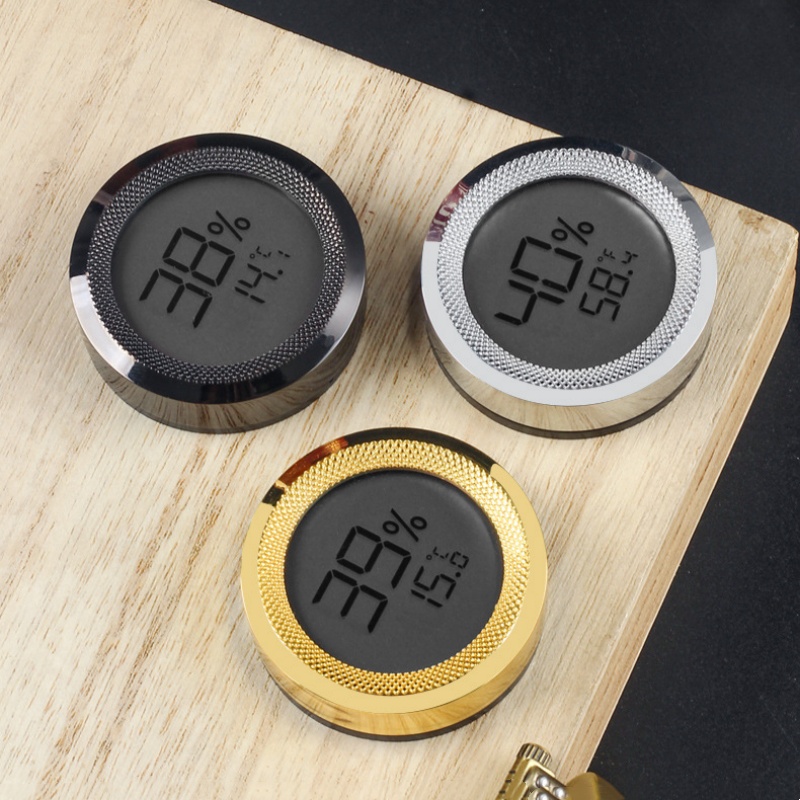 Lab Incubator - Mini Termoigrometro Digitale per Sigari, Misuratore