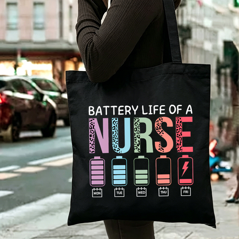Stethoscope - Borsa a Tracolla in Tela con