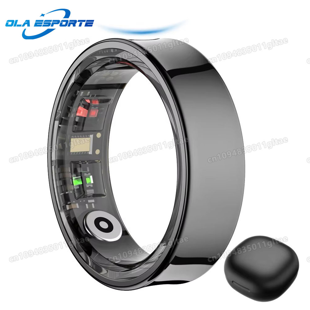 Blood Pressure Monitor - Anello Intelligente R10 con Custodia di