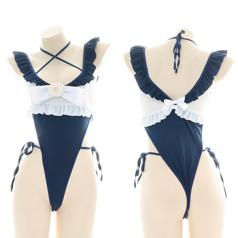Bandage - Costume da bagno intero con bordo